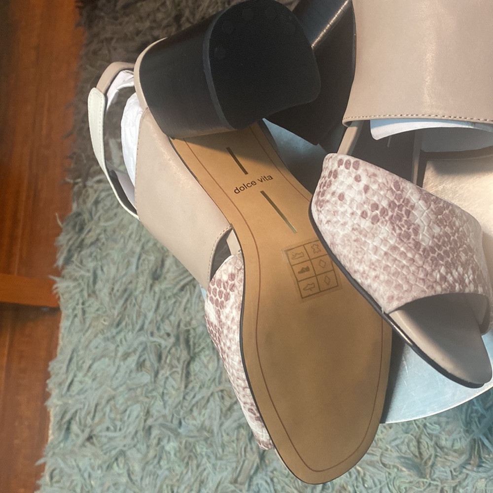 NWOT DOLCE VITA ROMEO HEELED SANDAL - Picture 6 of 13